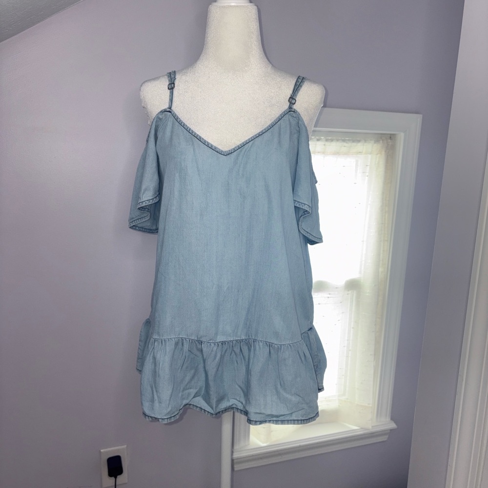 Paige Hayette Cold Shoulder Top